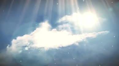 大气三维金色文字云层片头模板视频的预览图